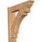 Ekena Millwork Merced Smooth Traditional Outlooker, Western Red Cedar, 5 1/2"W x 24"D x 24"H OUT06X24X24MRC01SWR - alternate 1